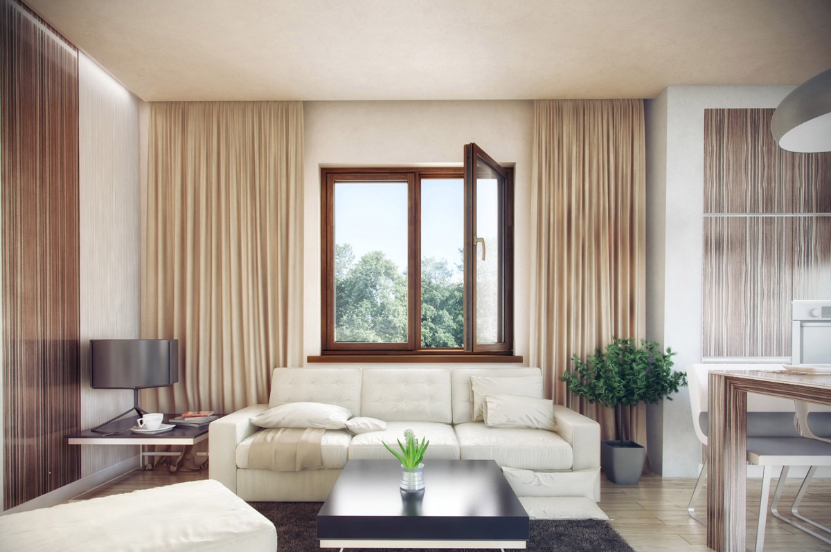 Holzfenster