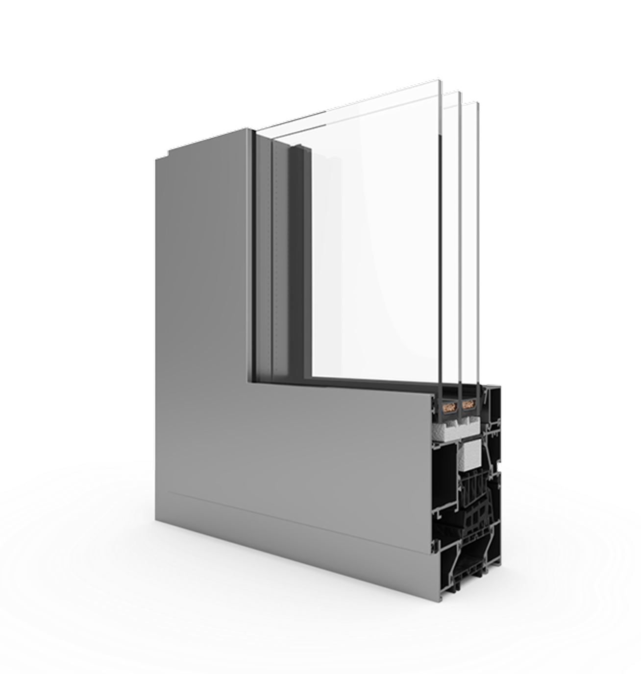 Aluminum windows