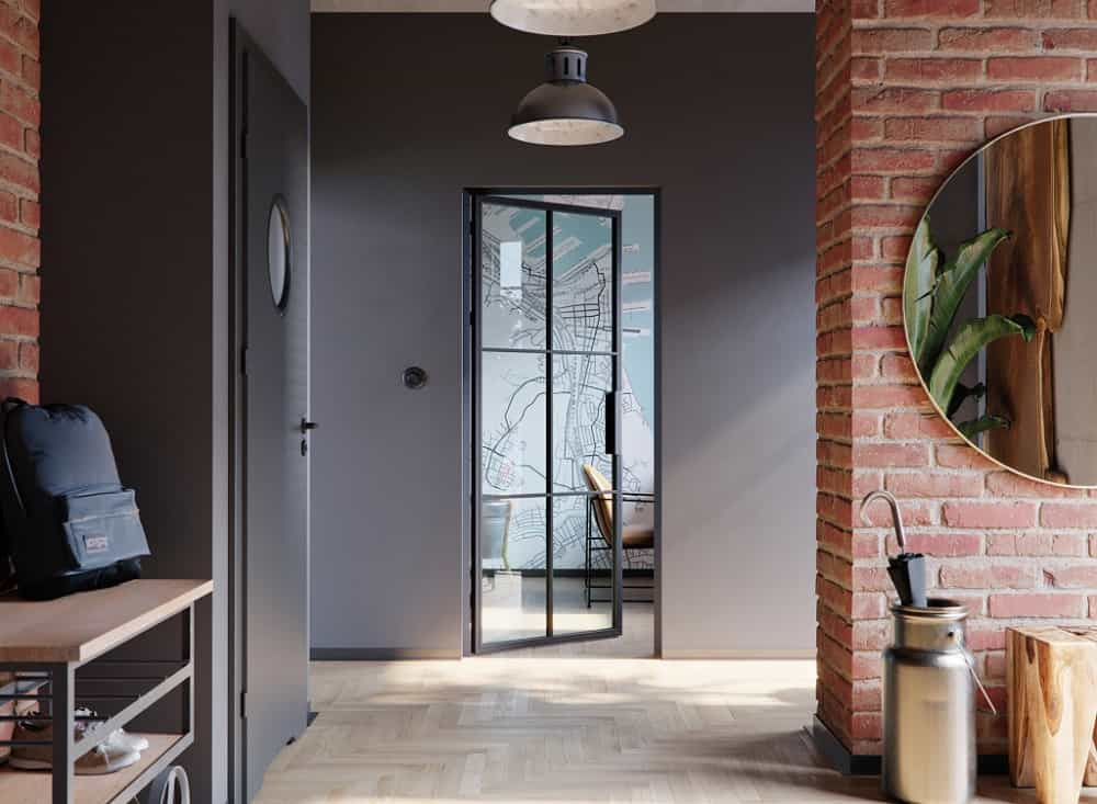 Glass and loft doors
