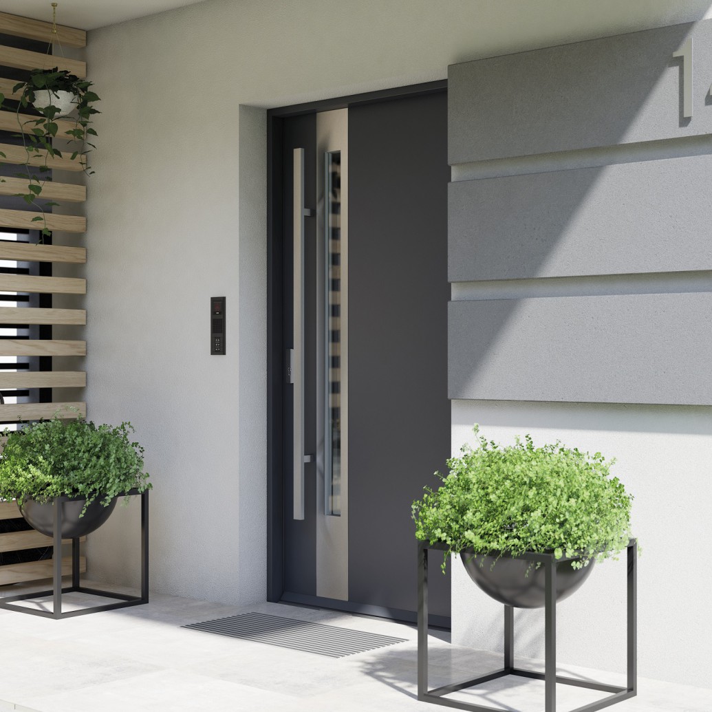 Burglar-proof doors